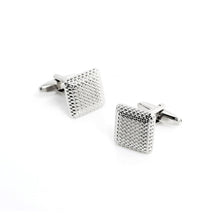 Elegant Men Cufflinks Glossy Three-Dimensional Emboss Spots Pattern Exquisite Cuff Button Cuff-link SM6