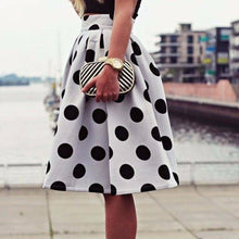 2016 New Arrival Hot Sell High Qulity Women Girl Fashion Bodycon Polka Dot Umbrella Skirt Retro Puff Skirts#2511 SM6