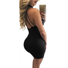 Slip Lace Dress Short Black Mini Dress Sexy Party Night Club Wear Lace Bodycon Pencil Dress SM6