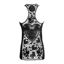 Women's Tank Top Sleeveless Vest Racerback Solid Casual Women Tops Crochet Hollow Out Blusas SM6