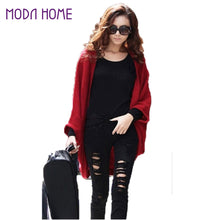 Cardigan Women Casual Knitted Sweater Long Batwing Sleeve Cape Poncho Coat Thin Outwear Women Tops Blusas SM6