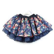 New Children Kids Girls Floral Lace Tutu Skirts Baby Flower Princess Party Mini Skirt SM6