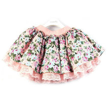 New Children Kids Girls Floral Lace Tutu Skirts Baby Flower Princess Party Mini Skirt SM6