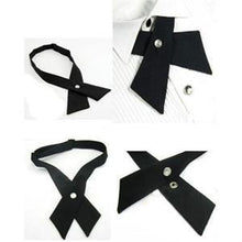 Design Adjustable Bowtie  Men's Women's Cross Tie  Wedding Bowtie SM6