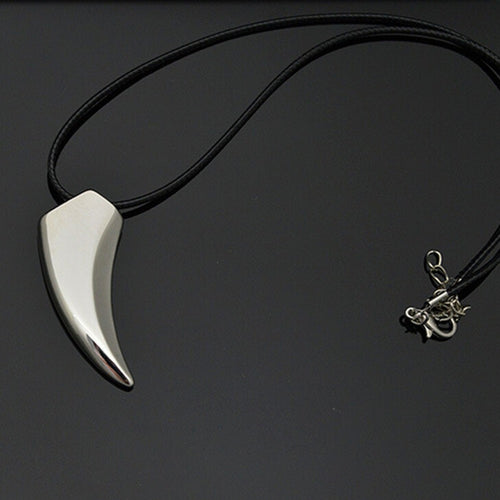 Brave Men's Necklace Stainless Steel Wolf Tooth Necklace Animal Pendant Necklaces Jewelry Gift SM6