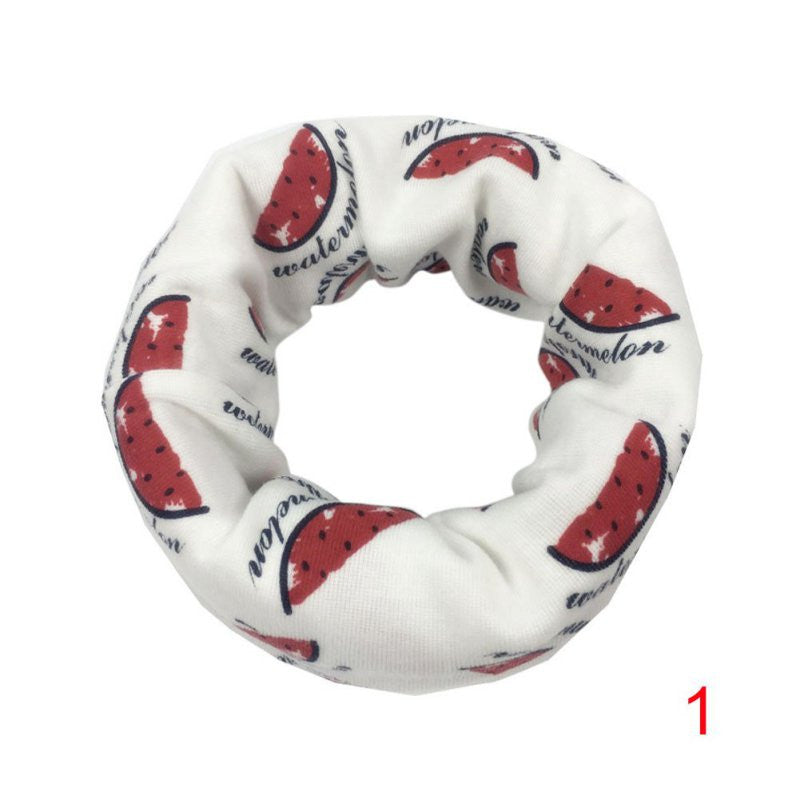 New Kids Baby Girls Boys Flag Star Cute Scarf O Ring Collars Toddler Children Accessories Bibs SM6