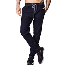 Men Denim Jeans Pencil Pants Trousers Harem Pants Men's Casual Slim Fit Drawstring Pants Sportswear Pant Hombre SM6