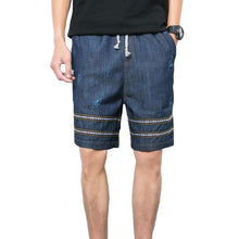 Men Denim Jeans Shorts Pantalones Hombre Casual Sports Pants Sweatpants Men's Casual Slim Fit Shorts SM6