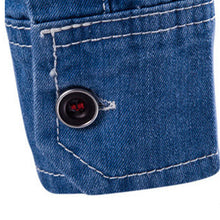 Men Denim Shirts Men's Casual Slim Fit Large Size Long Sleeved Turn Down Collar Jeans Shirts Masculina Men SM6