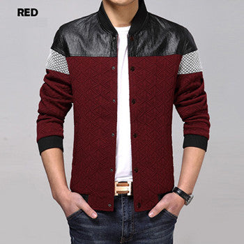 Men Leather Jacket Jacket Men Slim Fit Jackets and Coat Men Clothing Outwears SM6