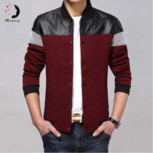 Men Leather Jacket Jacket Men Slim Fit Jackets and Coat Men Clothing Outwears SM6