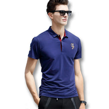 Men Short Sleeved Polo Shirts Men's Casual Slim Fit Business Men Dress Polo Shirts Herem Hemden Camisa SM6