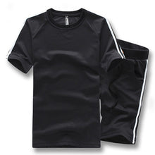 Men T Shirts Shorts Men's Casual Slim Fit Large Size Suits Sportswear Set Trousers Hombre Outwear SM6