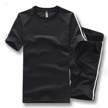 Men T Shirts Shorts Men's Casual Slim Fit Large Size Suits Sportswear Set Trousers Hombre Outwear SM6