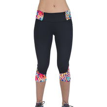 2016 New s-xl women High Waist Fitness Cargo Pants Women fitness Pants Printed Stretch Cropped Leggings trousers#3546 SM6