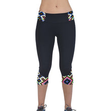 2016 New s-xl women High Waist Fitness Cargo Pants Women fitness Pants Printed Stretch Cropped Leggings trousers#3546 SM6