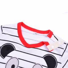 Newborn Baby Cotton Boy Girls Totoro Striped Rompers One-piece Jumpsuits Infant Clothing 0-24Months SM6