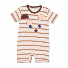 Newborn Baby Cotton Boy Girls Totoro Striped Rompers One-piece Jumpsuits Infant Clothing 0-24Months SM6