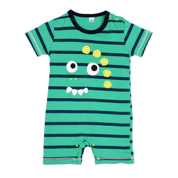 Newborn Baby Cotton Boy Girls Totoro Striped Rompers One-piece Jumpsuits Infant Clothing 0-24Months SM6