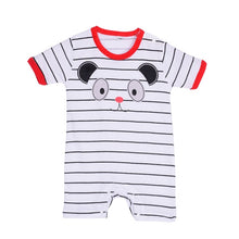 Newborn Baby Cotton Boy Girls Totoro Striped Rompers One-piece Jumpsuits Infant Clothing 0-24Months SM6