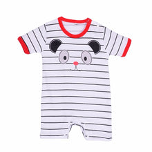 Newborn Baby Cotton Boy Girls Totoro Striped Rompers One-piece Jumpsuits Infant Clothing 0-24Months SM6