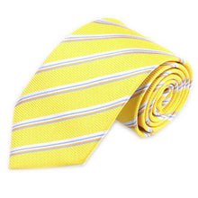 Newest Classic Stripes Skinny Jacquard Woven Silk Men's Tie Necktie Wedding Party P16 SM6