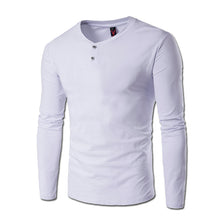 Round Neck T Shirts Camisa Masculina Men's Casual Slim Fit Long Sleeved Large Size T Shirts Menswear Hombre SM6