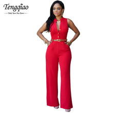 S-XXL White Plus Size Jumpsuits And Rompers For Sleeveless Elegant Jumpsuit Long Pants Party Casual Full Bodysuits SM6