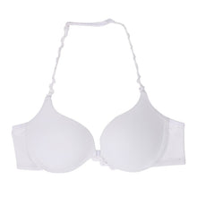 Sexy Women Front Closure Push Up Bra Seamless Underwear Halter-Neck Invisible Bras SM6