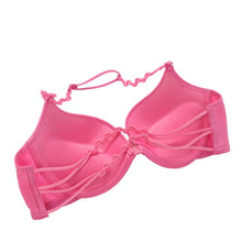 Sexy Women Front Closure Push Up Bra Seamless Underwear Halter-Neck Invisible Bras SM6