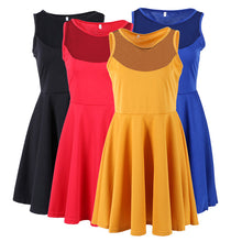 Sexy Women Slim Lace Sheer Sleeveless Evening Clubbing Party Mini Dress SM6