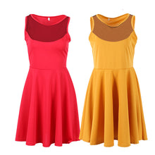 Sexy Women Slim Lace Sheer Sleeveless Evening Clubbing Party Mini Dress SM6