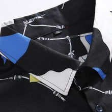 Shirts Hombre Camisa Masculina Men's Casual Slim Fit Long Sleeved Large Size Turn Down Collar Tuxedo Shirts SM6
