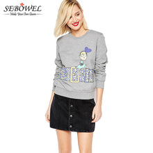 Slimming Long Sleeve T Shirt Print o-Neck Rib Cuff Warm Tee Shirt Femme Casual Long Sleeve Tshirt Wo SM6