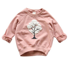 Boys Girls Sweatshirts Baby Children Clothes Cotton Casual Kids Sweatshirts Hoodies Tops SM6