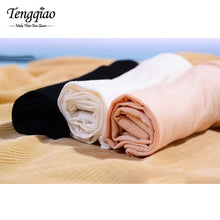 Bamboo Fiber Safety Short Pants Underwear High Waist Seamless Sexy Three Pants  Breathable White Shorts SM6