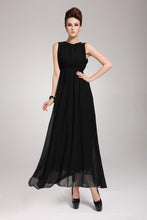 Bohemian Dress Women's Beach Dress Chiffon Split Halter Neck Backless Long Maxi Dress Black Vestidos De Festa SM6