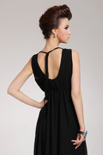 Bohemian Dress Women's Beach Dress Chiffon Split Halter Neck Backless Long Maxi Dress Black Vestidos De Festa SM6