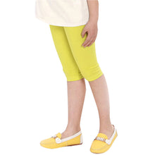 Candy Color Kids Baby Girls Cotton Leggings Pants Children Cropped Capris SM6
