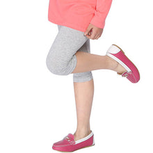 Candy Color Kids Baby Girls Cotton Leggings Pants Children Cropped Capris SM6