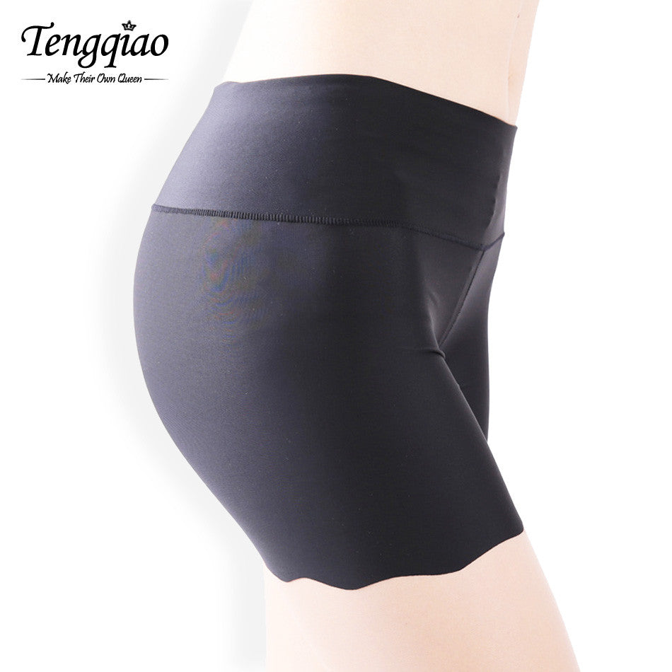 High Waist Black Safety Short Pants Underwear Seamless Three Pants  Breathable Shorts BlackWhiteKhaki SM6
