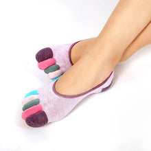 New Womens Socks Cotton Meias Five Finger Socks Casual Breathable Calcetines Toe Socks SM6