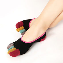 New Womens Socks Cotton Meias Five Finger Socks Casual Breathable Calcetines Toe Socks SM6