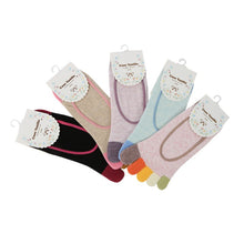 New Womens Socks Cotton Meias Five Finger Socks Casual Breathable Calcetines Toe Socks SM6