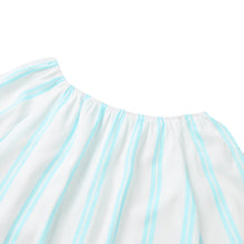 Sexy Off The Shoulder Bodysuit Women Mini Playsuits Ladies Blue Striped Long Sleeve Jumpsuits Plus Size SM6