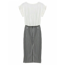 Style Women's Fashion Sexy Striped Dress Casual Long OL Formal Dresses SM6