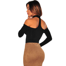 Long Sleeve Off The Shoulder Bodysuit Top Sexy Black Bodycon Long Sleeve Jumpsuit Bodysuits Romper SM6