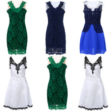 Women's Bodycon Casual Party Cocktail Lace Short Mini Dress S-XXL SM6
