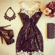 Women's Bodycon Casual Party Cocktail Lace Short Mini Dress S-XXL SM6