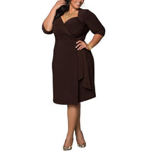 Women's Oversized Dress Long Sleeve Dress Cocktail Party Dress Plus Size SM6